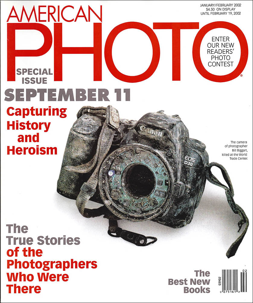 Screen capture of AmericanPHOTO Special Report cover.