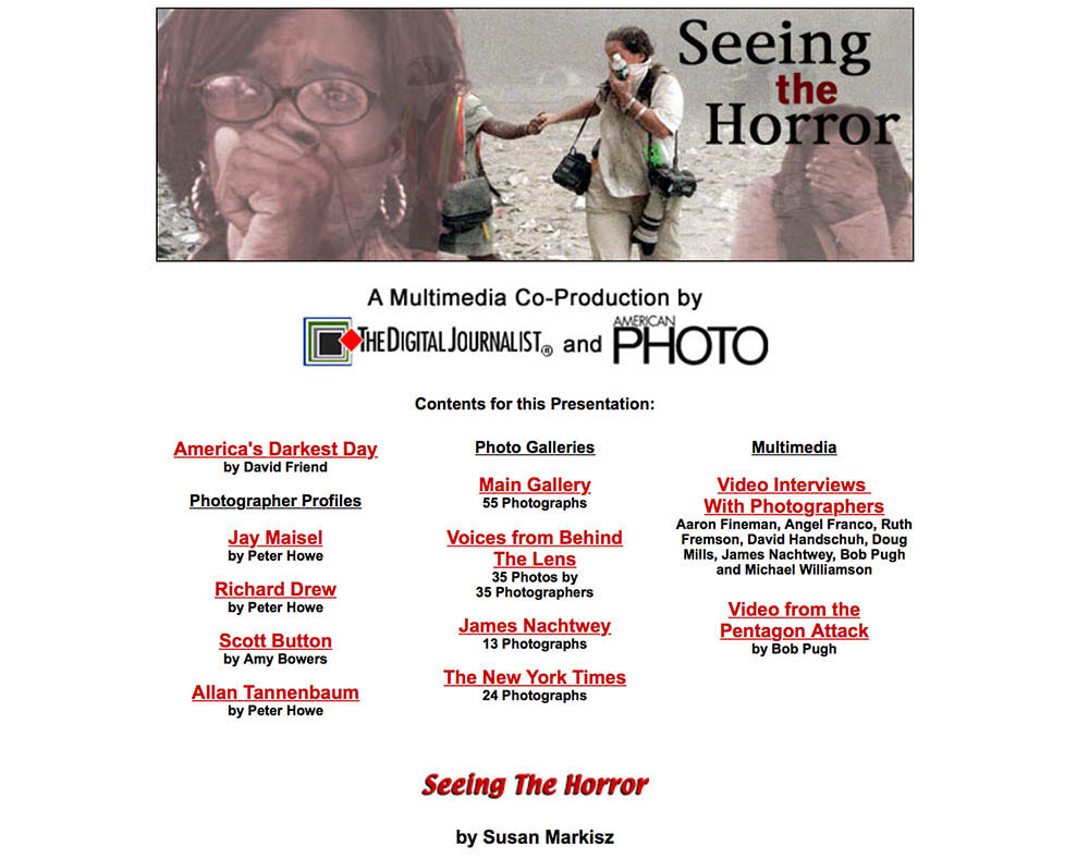 Seeing the Horror by Susan Markisz